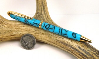 Turquoise Presidential Pen