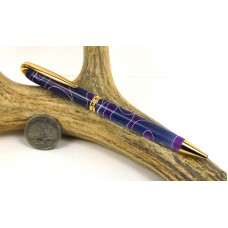 Blue Purple Swirl Presidential Pen