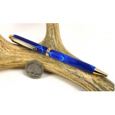 Cobalt Swirl Presidential Pen