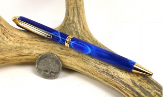 Cobalt Swirl Presidential Pen
