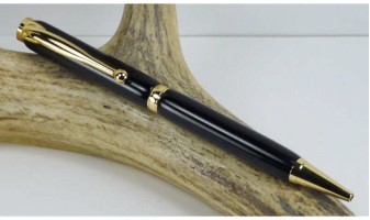 Pure Black Slimline Pen