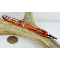 Orange Velvet Slimline Pen