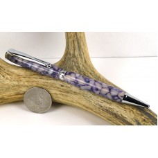 Purple Pebble Slimline Pen