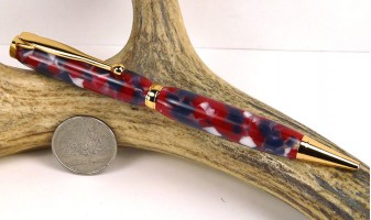 Patriotic Confetti Slimline Pen