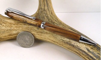 Tigerwood Burl Slimline Pen