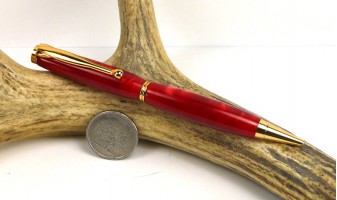 Rage Red Slimline Pen