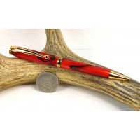 Red Marble Comfort Pen