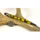 Yellow Black Swirl Slimline Pen