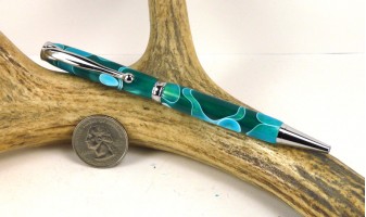 Sea Foam Slimline Pen