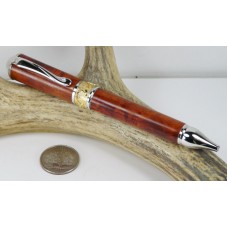 Amboyna Burl Nouveau Sceptre Twist Pen