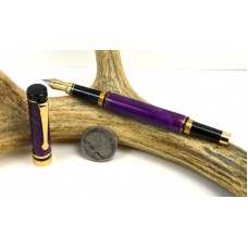 Deep Purple Ameroclassic Fountain Pen