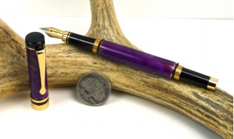 Deep Purple Ameroclassic Fountain Pen