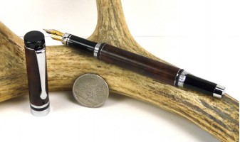 Walnut Burl Ameroclassic Fountain Pen