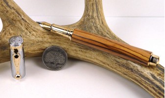 Bethlehem Olivewood Electra Fountain Pen