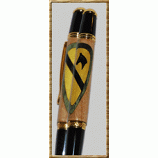 1st Cavalry Division Inlay Pen