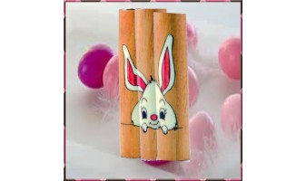 Bunny Inlay Pen