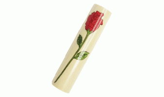 Long stem Rose Inlay Pen