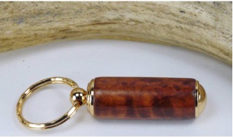 Amboyna Burl Pill Case