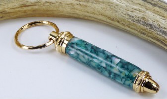 Forest Pebble Toolkit Key Chain