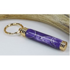 Purple Mesh Toothpick Holder