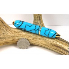 Turquoise Mini Bullet Pen
