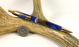 Kings Blue Slimline Pencil