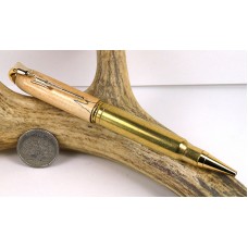 Spalted Maple .338 Winchester magnum Rifle Cartridge Pen