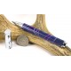 Blue Purple Swirl Zen Rollerball Pen
