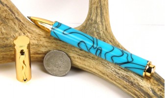 Turquoise Zen Rollerball Pen