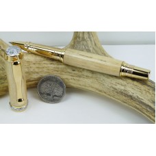 Spalted Maple Triton Rollerball Pen
