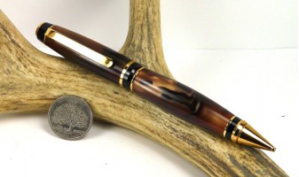 Bronze Marble Cigar Pen