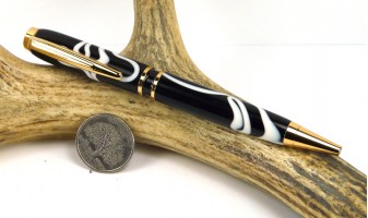 Skunk Swirl Elegant American Pen
