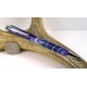 Blue Purple Swirl Slimline Pen