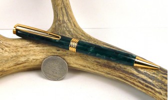 Green Fleck Roadster Pen