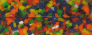 Rainbow Confetti Acrylic
